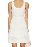 LoveShackFancy Darlena Dress Light Chai