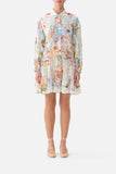 Camilla Long Sleeve Tiered Short Dress A Taste for Lace