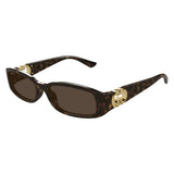 Gucci Katherine Havana Frame w/ Brown Lens Sunglasses