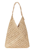 FloraBella Panama Raffia Tote Bag Natural