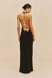 Cult Gaia Siena Gown Black