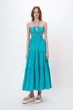 SIMKHAI Laurel Cover Up Maxi Dress Mykonos *