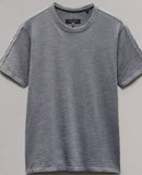 Rag & Bone Raw Edge Flame Tee Smoke Grey