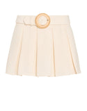 Amanda Uprichard Josie Skort Ecru