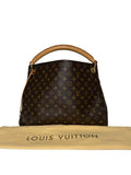Louis Vuitton Artsy MM Monogram Hobo Bag w/ Gold Hardware