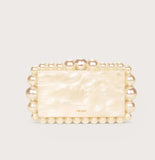 Cult Gaia Eos Clutch Bag Ivory