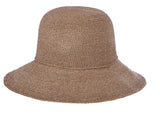 FloraBella Tosca Fine Crochet Metallic Hat Pechino