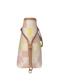 Louis Vuitton Neverfull MM Limited Edition Tote Bag Damier Ebene Pastel w/ Gold Hardware