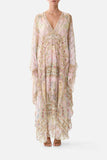 Camilla Long Kaftan With Waist Detail In The Name Of Nouveau