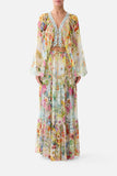 Camilla Tiered Skirt With Ruffle Detail Bonjour Blossom