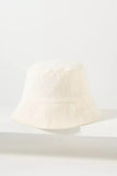 Van Palma Sofia Jute Bucket Hat White