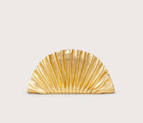 Cult Gaia Nala Mini Clutch Gold