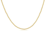 ENewton 15" Classic 2mm Bead Choker Necklace Gold