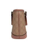 Gucci GG Ophidia Mini Tote Bag Pink w/ Gold Hardware