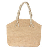 FloraBella Malaga Raffia Tote Natural/Silver