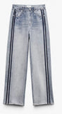 Rag & Bone Miramar Terry Wide-Leg Track Pant Coney