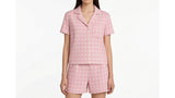 LoveShackFancy Prym Pajama Set Strawberry Macaroon