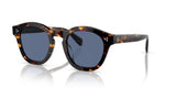 Oliver Peoples Boudreau L.A  DM2 Frame w/Dark Blue Plastic Lens Sunglasses