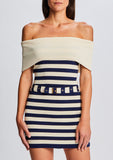 SER.O.YA Hull Dress Cream/ Navy *