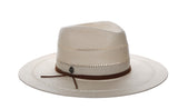 Biltmore Adore You Vented Toyo Fedora Hat Natural