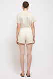 SIMKHAI Devan Pleated Short *