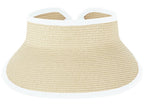 FloraBella Tillie Visor Natural/White