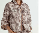 Sundays Simona Shirt Parchment Garden