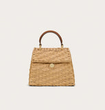 Cult Gaia Sybil Mini Crossbody Bag Light Toasted Natural