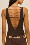 Cult Gaia Orna Top Wren